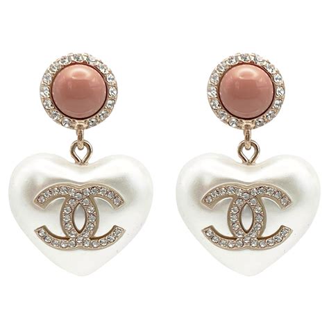 bijoux chanel occasion|chanel earrings for sale.